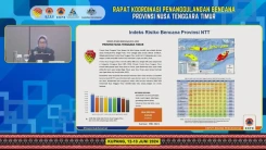 BNPB dan BPBD Provinsi Nusa Tenggara Timur Perkuat Koordinasi Penanggulangan Bencana